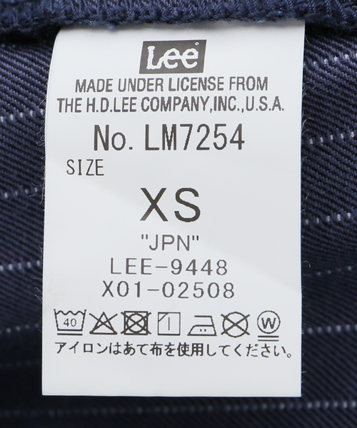 U by SPICK&SPAN(ユーバイスピックアンドスパン)の「LEE /リー OVERALLS(サロペット/オーバーオール・レディース・ブルー/ネイビー・X-SMALL)」の8枚目の写真
