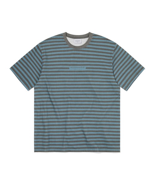 thisisneverthat（ディスイズネバーザット）の「Printed Striped Tee（Tシャツ/カットソー・メンズ・グリーン/レッド・L/M/S/XL）」の2枚目の写真