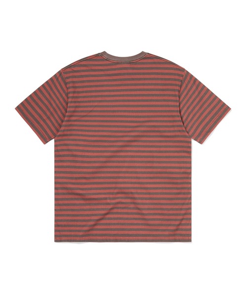 thisisneverthat（ディスイズネバーザット）の「Printed Striped Tee（Tシャツ/カットソー・メンズ・グリーン/レッド・L/M/S/XL）」の6枚目の写真