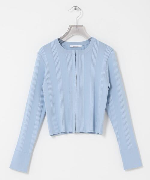 URBAN RESEARCH（アーバンリサーチ）の「ランダムリブニットカーディガン（カーディガン/ボレロ・レディース・ブルー系その他/ピンク/ブラック・FREE）」の22枚目の写真