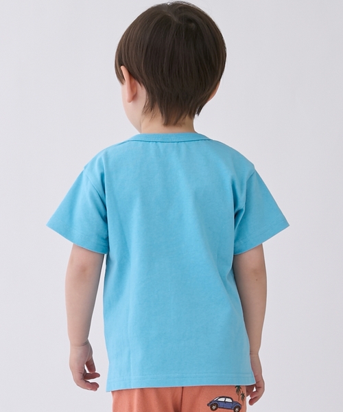 petit main(プティマイン)の「【プティプラ】BOYS半袖Tシャツ(Tシャツ/カットソー・キッズ・オフホワイト/レッド/ホワイト系その他/カラフル/キナリ/クリーム/ターコイズブルー/ライトブルー/黄緑系/パープル・110cm/130cm/80cm/90cm/100cm/120cm)」の13枚目の写真