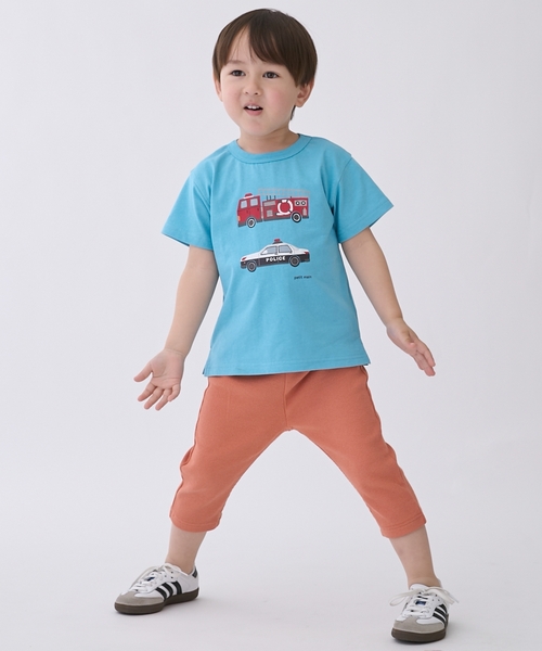 petit main(プティマイン)の「【プティプラ】BOYS半袖Tシャツ(Tシャツ/カットソー・キッズ・オフホワイト/レッド/ホワイト系その他/カラフル/キナリ/クリーム/ターコイズブルー/ライトブルー/黄緑系/パープル・110cm/130cm/80cm/90cm/100cm/120cm)」の14枚目の写真