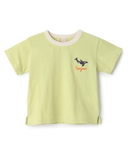 petit main(プティマイン)の「【プティプラ】BOYS半袖Tシャツ(Tシャツ/カットソー・キッズ・オフホワイト/レッド/ホワイト系その他/カラフル/キナリ/クリーム/ターコイズブルー/ライトブルー/黄緑系/パープル・110cm/130cm/80cm/90cm/100cm/120cm)」の20枚目の写真