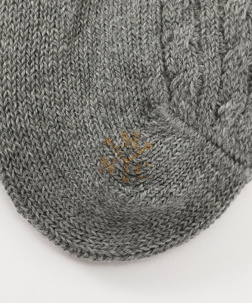 Spick & Span(スピックアンドスパン)の「MARCOMONDE / マルコモンド crochet line SOX(ソックス/靴下・レディース・ホワイト/グレー・FREE)」の3枚目の写真