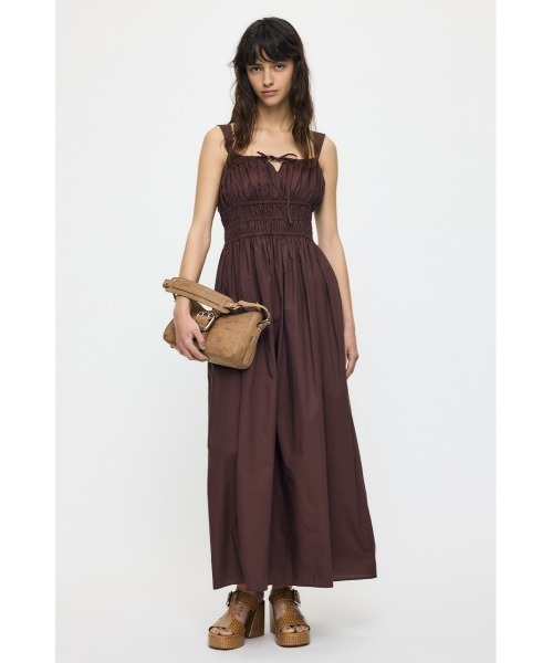 セール】COTTON GATHER CAMI ドレス（ワンピース）｜MOUSSY（マウジー