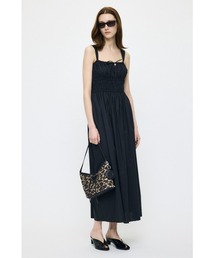 COTTON GATHER CAMI ドレス