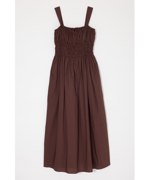 MOUSSY(マウジー)の「COTTON GATHER CAMI ドレス(ワンピース・レディース・ブラック/オフホワイト/ブラウン・2/1)」の15枚目の写真