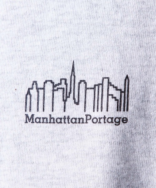 Manhattan Portage(マンハッタンポーテージ)の「【Manhattan Portage(マンハッタンポーテージ)】ワンポイントTシャツ(Tシャツ/カットソー・メンズ・ブラック/オフホワイト/グレー・LARGE/MEDIUM)」の20枚目の写真
