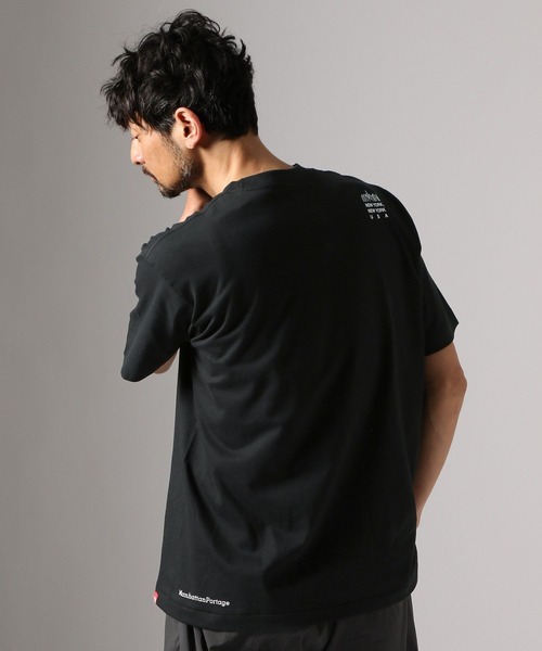 Manhattan Portage(マンハッタンポーテージ)の「【Manhattan Portage(マンハッタンポーテージ)】ワンポイントTシャツ(Tシャツ/カットソー・メンズ・ブラック/オフホワイト/グレー・LARGE/MEDIUM)」の4枚目の写真