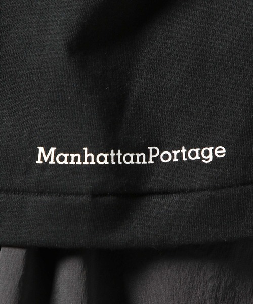 Manhattan Portage(マンハッタンポーテージ)の「【Manhattan Portage(マンハッタンポーテージ)】ワンポイントTシャツ(Tシャツ/カットソー・メンズ・ブラック/オフホワイト/グレー・LARGE/MEDIUM)」の7枚目の写真