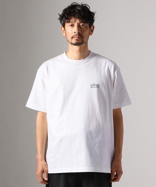 Manhattan Portage(マンハッタンポーテージ)の「【Manhattan Portage(マンハッタンポーテージ)】ワンポイントTシャツ(Tシャツ/カットソー・メンズ・ブラック/オフホワイト/グレー・LARGE/MEDIUM)」の8枚目の写真