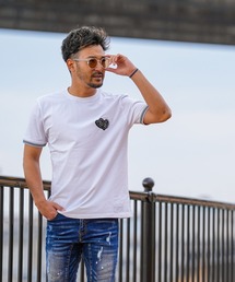 adamsJUGGLER（アダムスジャグラー）の「RTEG BK#ハートティー（Tシャツ/カットソー）」