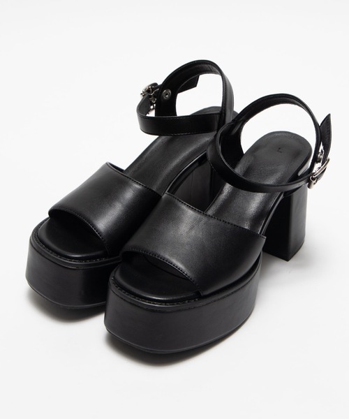WEGO（ウィゴー）の「WEGO/【26春夏新作】ヒールデザインサンダル（サンダル・レディース・ブラック/その他1・MEDIUM/SMALL/LARGE）」の20枚目の写真