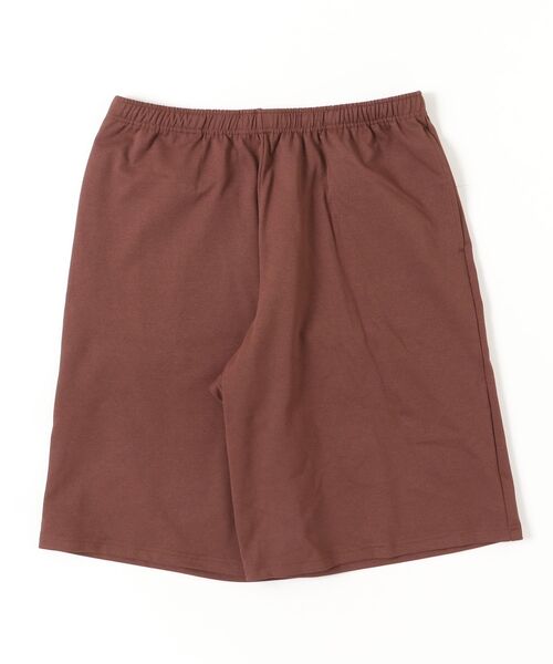 BURLAP OUTFITTER(バーラップアウトフィッター)の「BURLAP OUTFITTER 【バーラップアウトフィッター】 - TRAINER SHORT(スウェットパンツ・メンズ・ブラウン/ブラック・LARGE/MEDIUM)」の1枚目の写真