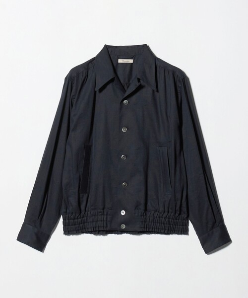 Camoshita(カモシタ)の「<Camoshita> ツイル シャツ ブルゾン(シャツ/ブラウス・メンズ・ブラック/ブラウン系・M)」の2枚目の写真