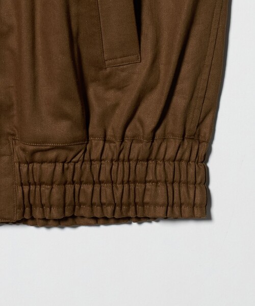 Camoshita(カモシタ)の「<Camoshita> ツイル シャツ ブルゾン(シャツ/ブラウス・メンズ・ブラック/ブラウン系・M)」の6枚目の写真