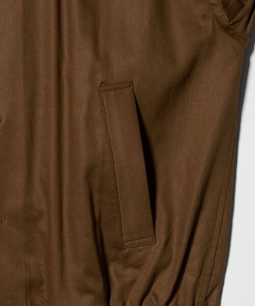 Camoshita(カモシタ)の「<Camoshita> ツイル シャツ ブルゾン(シャツ/ブラウス・メンズ・ブラック/ブラウン系・M)」の7枚目の写真