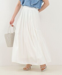 MICO COULIER | ギャザー切替スカート(スカート)