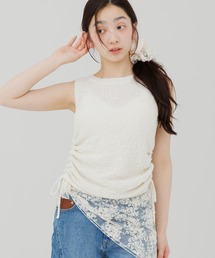SENEE｜セニーのトップス（ホワイト/白色系・袖なし）通販 - ZOZOTOWN