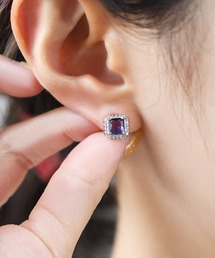 F&D : スモールレトロジュエルピアス
