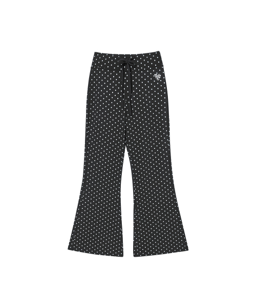 THE GREEN LAB（ザグリーンラボ）の「ソフトデイリードットブーツカットパンツ[ブラック]（その他パンツ・レディース・その他・FREE）」の14枚目の写真