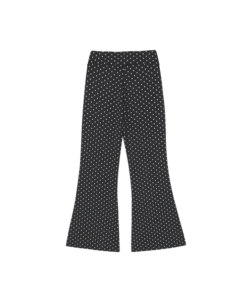 THE GREEN LAB（ザグリーンラボ）の「ソフトデイリードットブーツカットパンツ[ブラック]（その他パンツ・レディース・その他・FREE）」の15枚目の写真