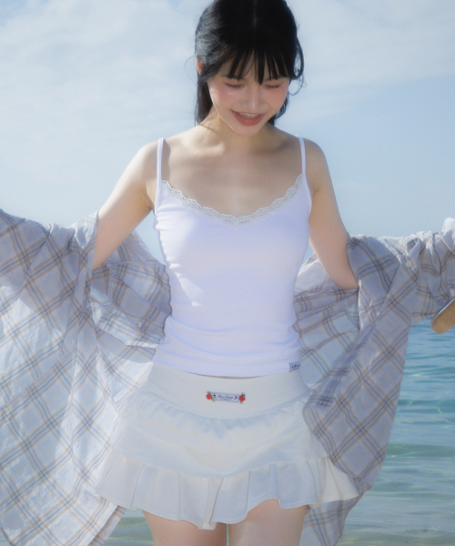 ROSEFRANTZ（ロゼフランツ）の「See-through Check Overfit Shirt [Sky Blue]（シャツ/ブラウス・レディース・スカイブルー・OS）」の21枚目の写真