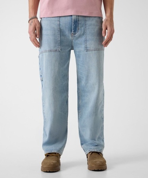 GUESS JEANS（ゲスジーンズ）の「GUESS JEANS/ゲスジーンズ G19 Carpenter Pant 2026年 夏 夏服 秋服（デニムパンツ・メンズ・ブルー・34/32/30）」の2枚目の写真