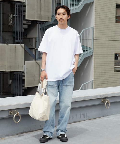 GUESS JEANS（ゲスジーンズ）の「GUESS JEANS/ゲスジーンズ G19 Carpenter Pant 2026年 夏 夏服 秋服（デニムパンツ・メンズ・ブルー・34/32/30）」の11枚目の写真