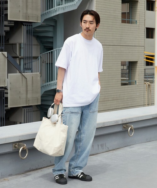 GUESS JEANS（ゲスジーンズ）の「GUESS JEANS/ゲスジーンズ G19 Carpenter Pant 2026年 夏 夏服 秋服（デニムパンツ・メンズ・ブルー・34/32/30）」の12枚目の写真
