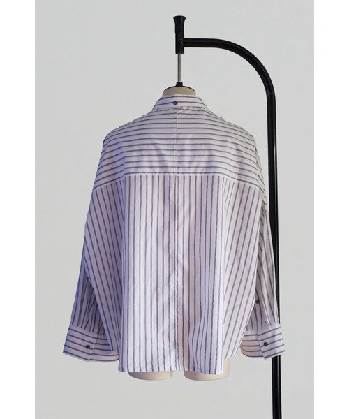 SHINYAKOZUKA(シンヤコヅカ)の「UPCYCLED GIANT SHIRT(シャツ/ブラウス・メンズ・ストライプ・X-SMALL/SMALL/MEDIUM)」の3枚目の写真
