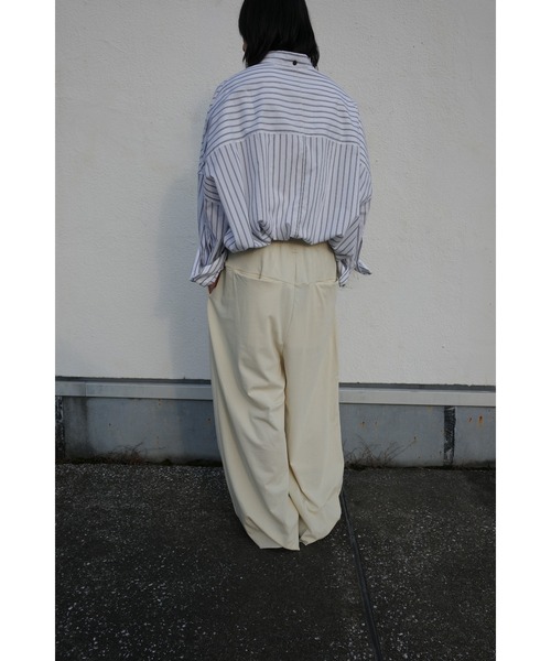 SHINYAKOZUKA(シンヤコヅカ)の「UPCYCLED GIANT SHIRT(シャツ/ブラウス・メンズ・ストライプ・X-SMALL/SMALL/MEDIUM)」の5枚目の写真