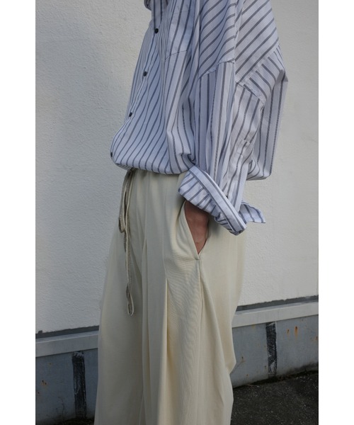 SHINYAKOZUKA(シンヤコヅカ)の「UPCYCLED GIANT SHIRT(シャツ/ブラウス・メンズ・ストライプ・X-SMALL/SMALL/MEDIUM)」の7枚目の写真