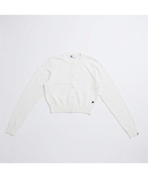 FILA(フィラ)の「SUMMER KNIT CARDIGAN(カーディガン/ボレロ・レディース・オレンジ/ホワイト/ライトグリーン・M/L/XL)」の8枚目の写真