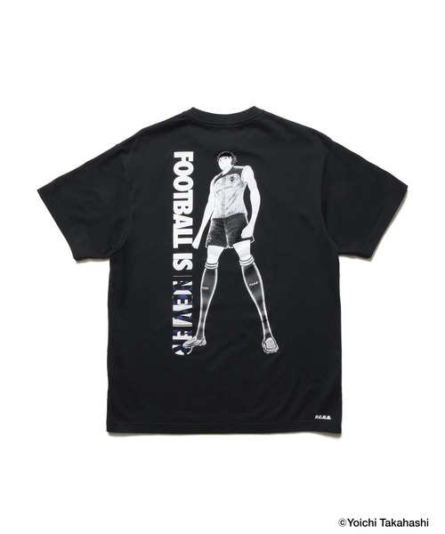 F.C.Real Bristol(エフシーレアルブリストル)の「KOJIRO HYUGA ON THE BACK TEE(Tシャツ/カットソー・メンズ・ホワイト/ブラック・X-LARGE/XX-LARGE/SMALL/MEDIUM/LARGE)」の2枚目の写真