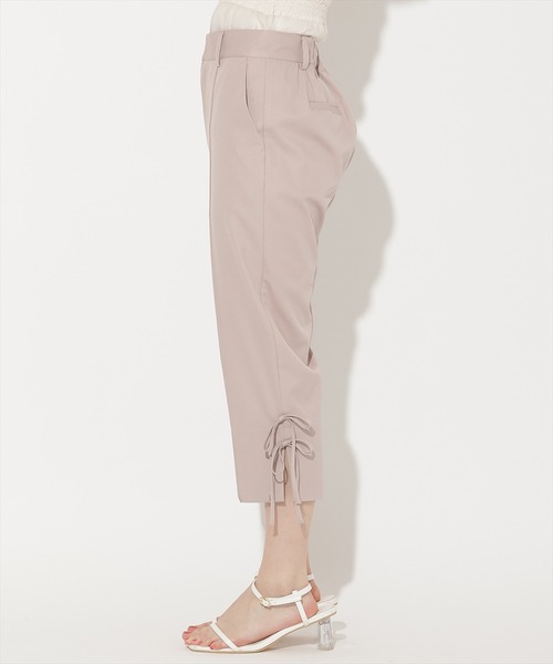 WILLSELECTION(ウィルセレクション)の「サイドリボンクロップドパンツ(その他パンツ・レディース・ピンク/ブラック/ブラック系その他・M/S)」の20枚目の写真