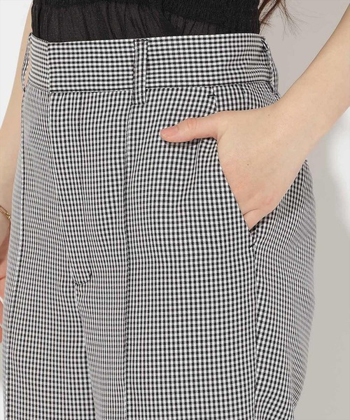 WILLSELECTION(ウィルセレクション)の「サイドリボンクロップドパンツ(その他パンツ・レディース・ピンク/ブラック/ブラック系その他・M/S)」の12枚目の写真