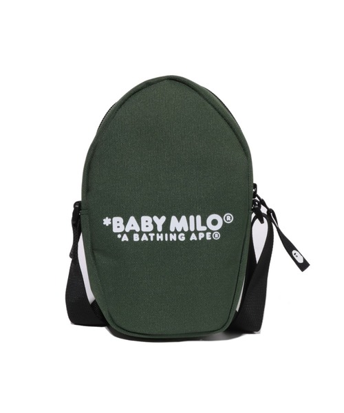A BATHING APE(アベイシングエイプ)の「ABC CAMO MILO SHARK SHOULDER BAG(ショルダーバッグ・キッズ・グリーン・FREE)」の4枚目の写真
