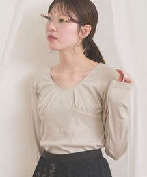 fig Ｌondon | pattren mesh long sleeve(Tシャツ/カットソー)