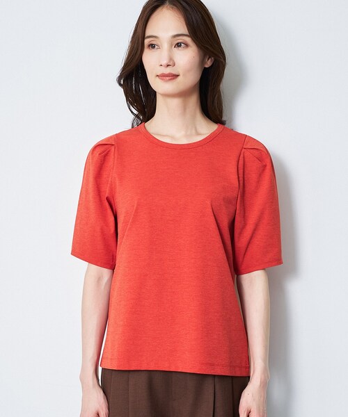 Reflect(リフレクト)の「【UVカット/接触冷感/吸水速乾】デザインスリーブプルオーバー(Tシャツ/カットソー・レディース・ブラック/オレンジ/ホワイト・00)」の11枚目の写真
