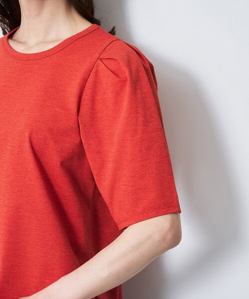 Reflect(リフレクト)の「【UVカット/接触冷感/吸水速乾】デザインスリーブプルオーバー(Tシャツ/カットソー・レディース・ブラック/オレンジ/ホワイト・00)」の15枚目の写真