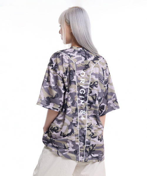 CREAM SODA LAB(クリームソーダラボ)の「カモメッシュパイピングオーバーサイズVネック半袖Tシャツカーキ(Tシャツ/カットソー・メンズ・その他・LARGE/X-LARGE)」の5枚目の写真