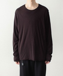 CO/CU ジャージー スリムフィット レイヤード L/S TEE / CO/CU JERSEY SLIM FIT LAYERED L/S TEE