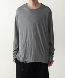 CO/CU ジャージー スリムフィット レイヤード L/S TEE / CO/CU JERSEY SLIM FIT LAYERED L/S TEE