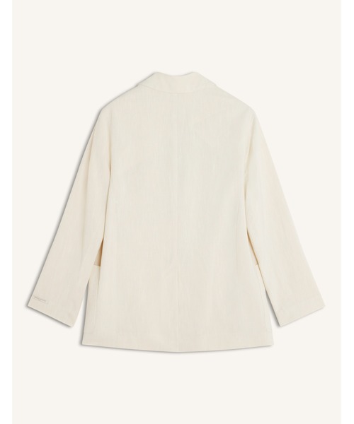 Maison Kitsune(メゾンキツネ)の「TAILORED JACKET(テーラードジャケット・レディース・アイボリー・38/36/34)」の2枚目の写真