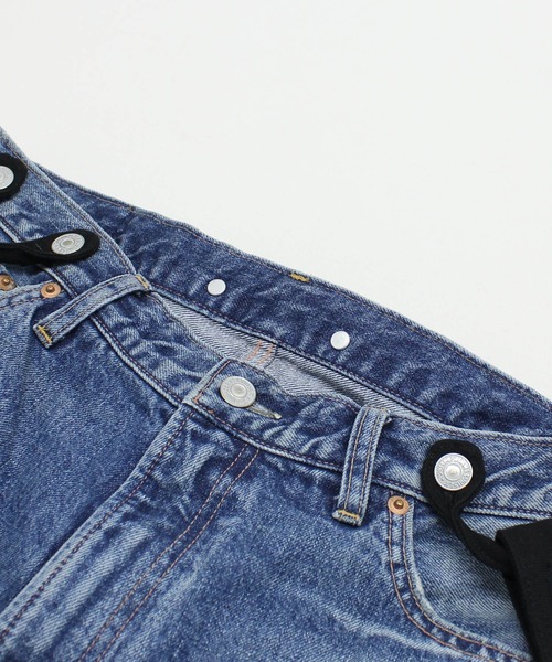 RNA(アールエヌエー)の「R4478 【PINKMOTEL】BIGサスペンダーパンツ(デニムパンツ・レディース・インディゴブルー・MEDIUM)」の11枚目の写真