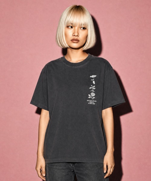 rehacer(レアセル)の「rehacerTEE : Cycle Vintage Wash S/S CS / サイクル ヴィンテージウオッシュ カットソー(Tシャツ/カットソー・メンズ・スミクロ/ネイビー/ホワイト・MEDIUM/LARGE/X-LARGE/SMALL)」の3枚目の写真