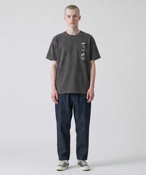 rehacer(レアセル)の「rehacerTEE : Cycle Vintage Wash S/S CS / サイクル ヴィンテージウオッシュ カットソー(Tシャツ/カットソー・メンズ・スミクロ/ネイビー/ホワイト・MEDIUM/LARGE/X-LARGE/SMALL)」の10枚目の写真