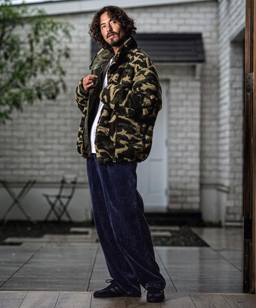 CAMBIO（カンビオ）の「mp15148- Chemical Wash Corduroy Belted Pants ワイドパンツ(MIU-262-010)（その他パンツ・メンズ・ネイビー系/ブラック系その他・L/M/S）」の16枚目の写真