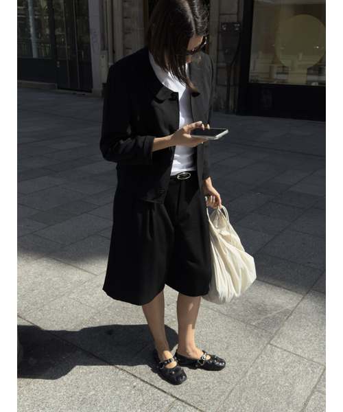 ACOC（アコック）の「Glossy Mid Tangle Twist Bag_Ivory（ショルダーバッグ・レディース・その他・FREE）」の2枚目の写真